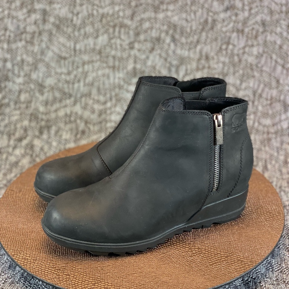Sorel Evie Wedge Booties Boot size 9.5